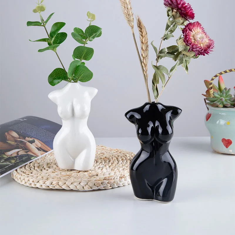 

Ins Style Perfect Figure Humanoid Vase - Dry Flower Decorative Art Piece