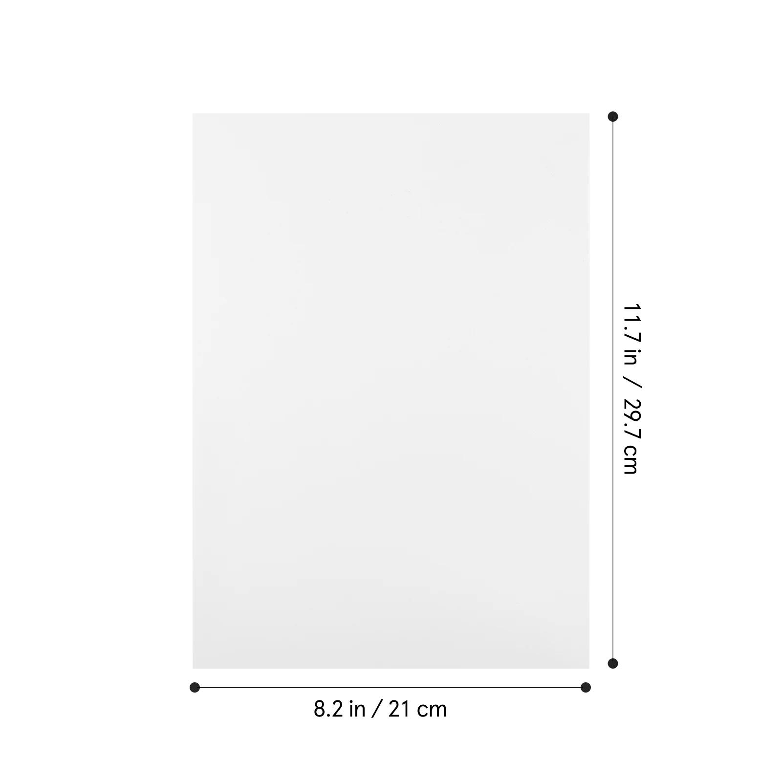

50 Sheets White Cardstock Paper A4 180gsm for DIY Crafts Scrapbook Card Making Office Supplies Printing Materials