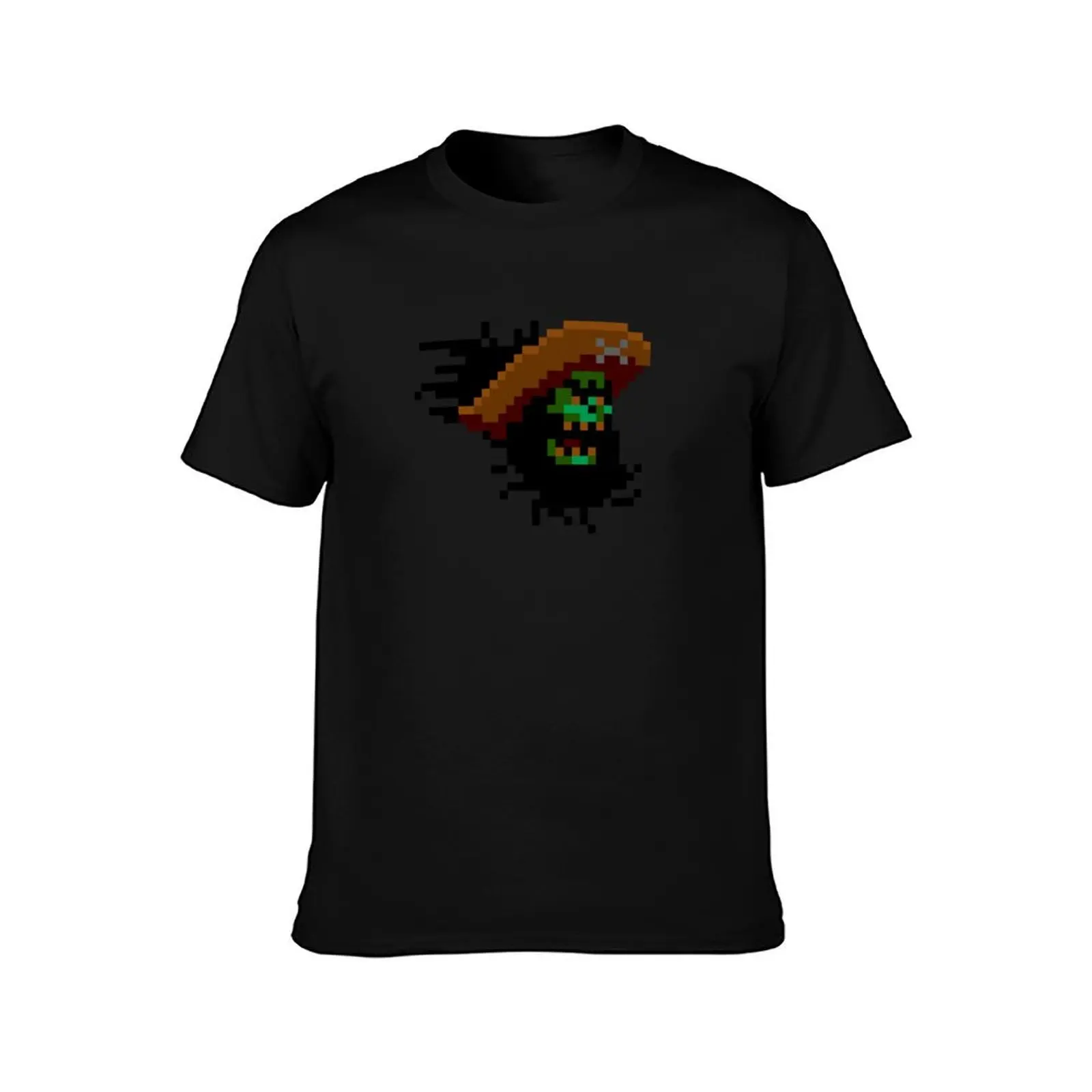 LeChuck - 8 bit T-Shirt Industrial Work Tee Shirt T-Shirt