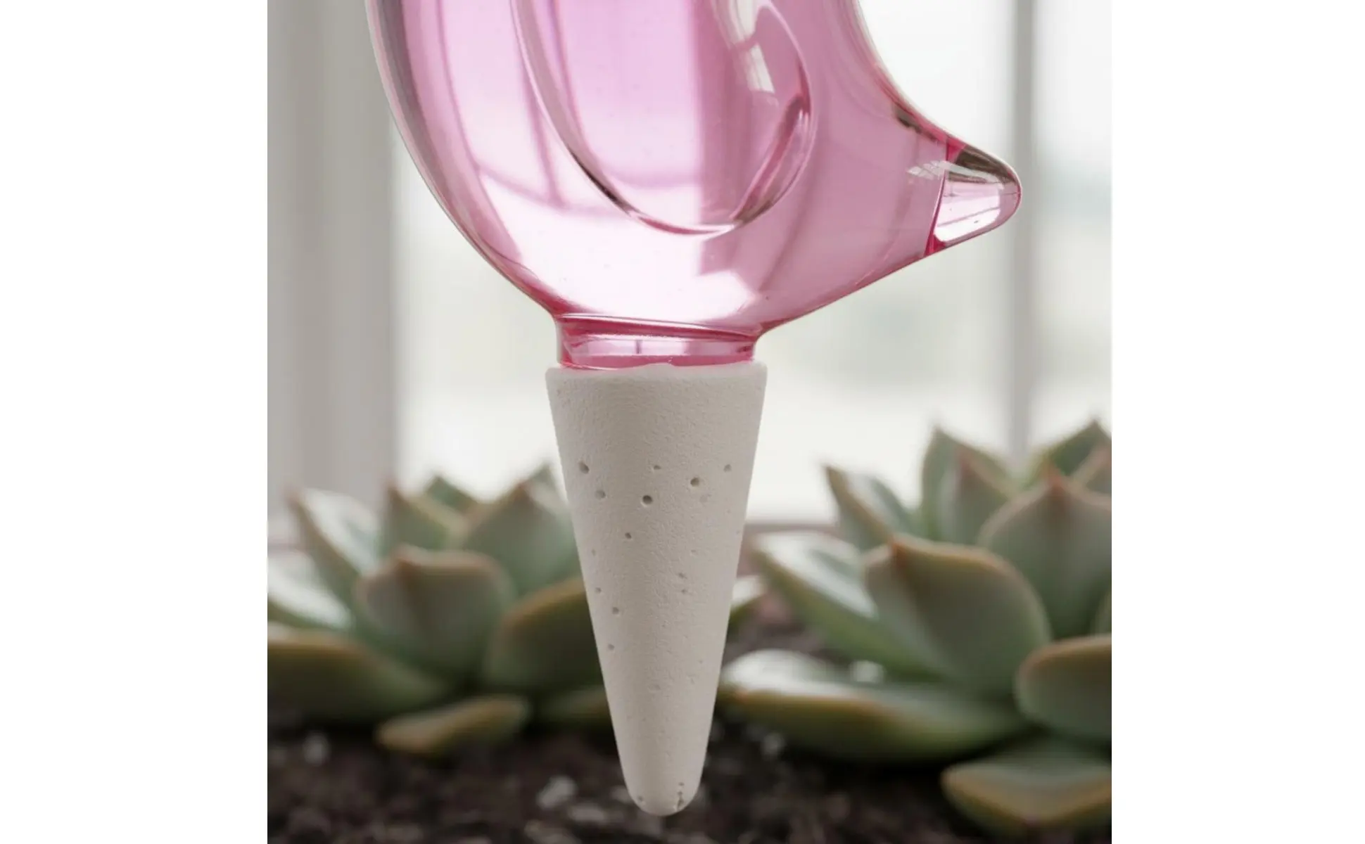 Avian Shaped Plant Waterer Slow Release System Avian Shape Plant Waterer Automatic Watering Stake Easy to Use Ceramic Watering
