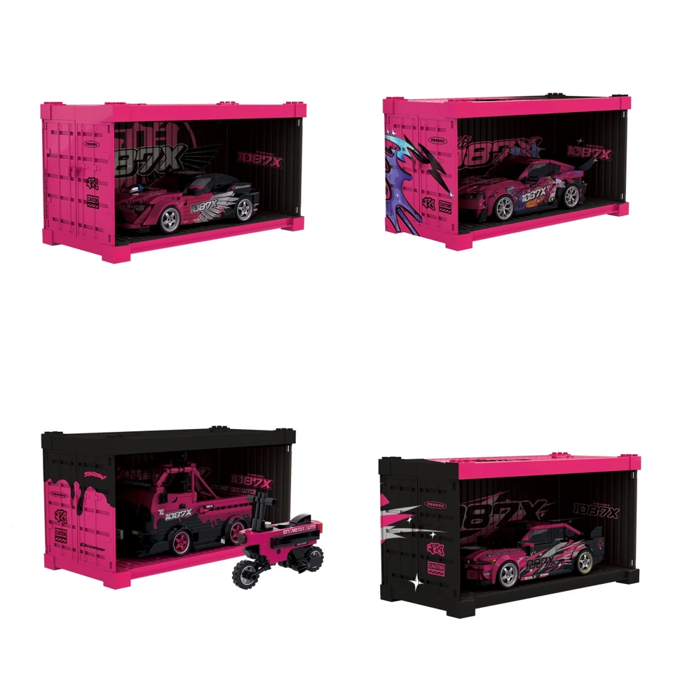 T-BOLAN コレクションセット 1087X Drift Racing Team Buidling Block for Toyota Supra A90 Sport