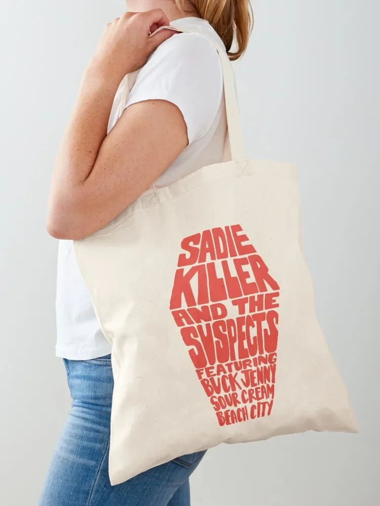 Sadie Killer and the Suspects Tote Bag Fabric bag eco bag folding Portable shopping Shopper