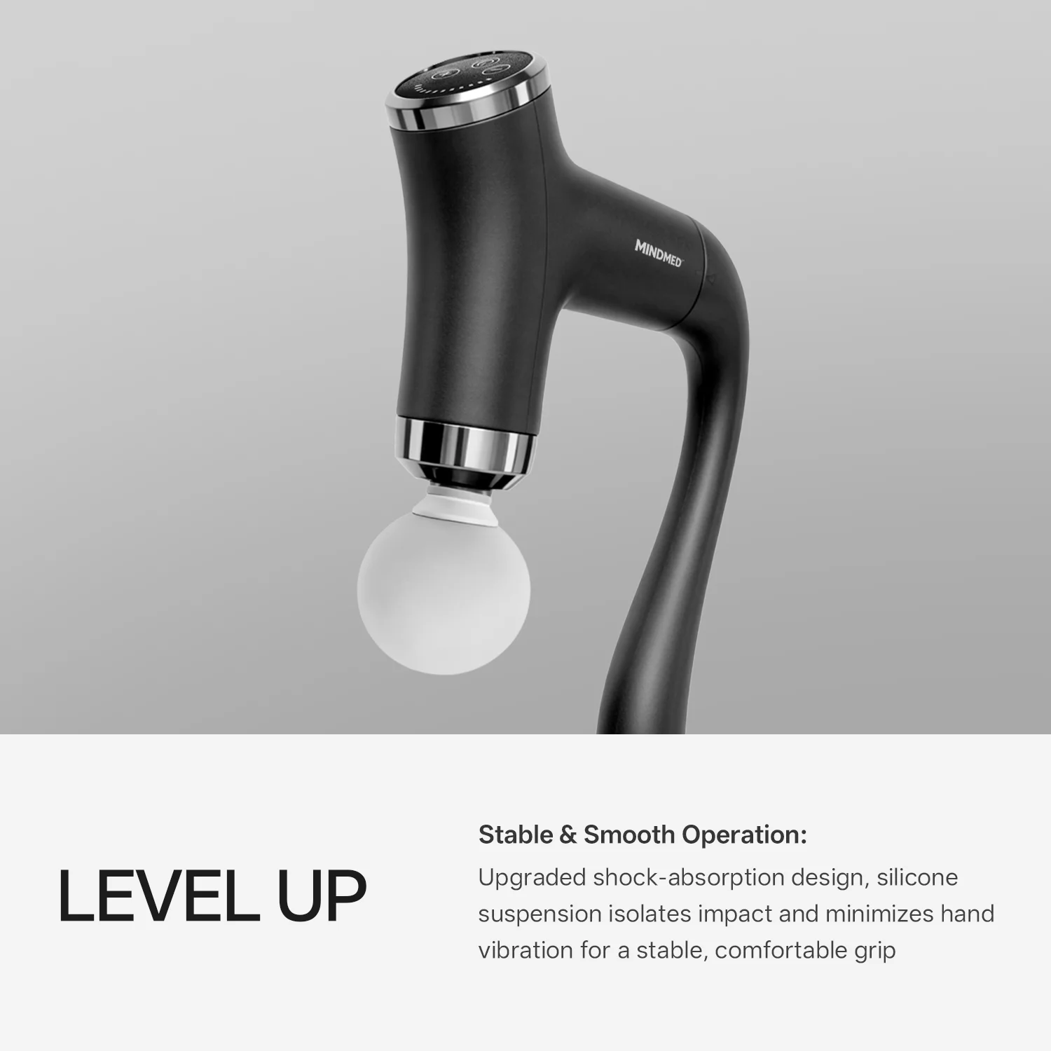 MINDMED Detachable Long Handle - Massage Gun Deep Tissue recensie en prijs