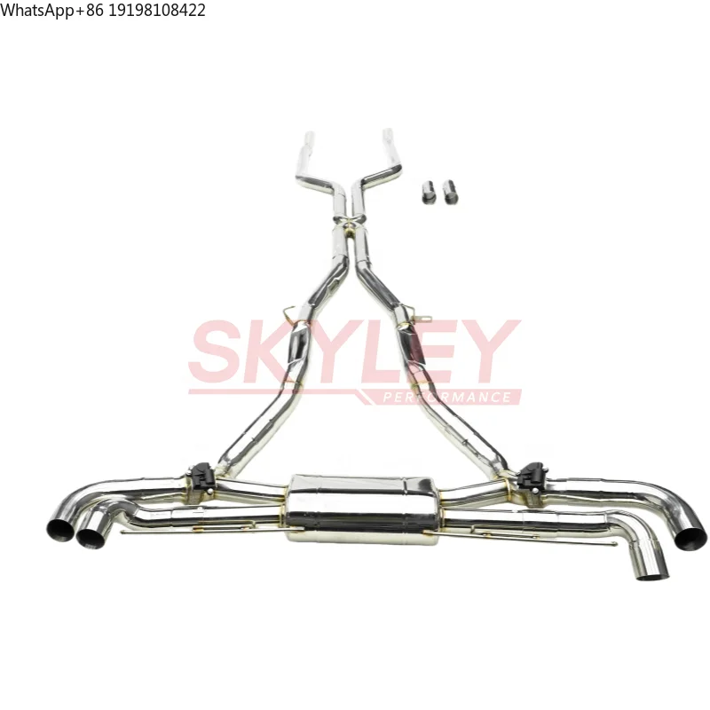 

Stainless Steel Exhaust System for BMW X5 G05 M50i and X6 G06 N63 4.4T Valved Catback with Remote Control