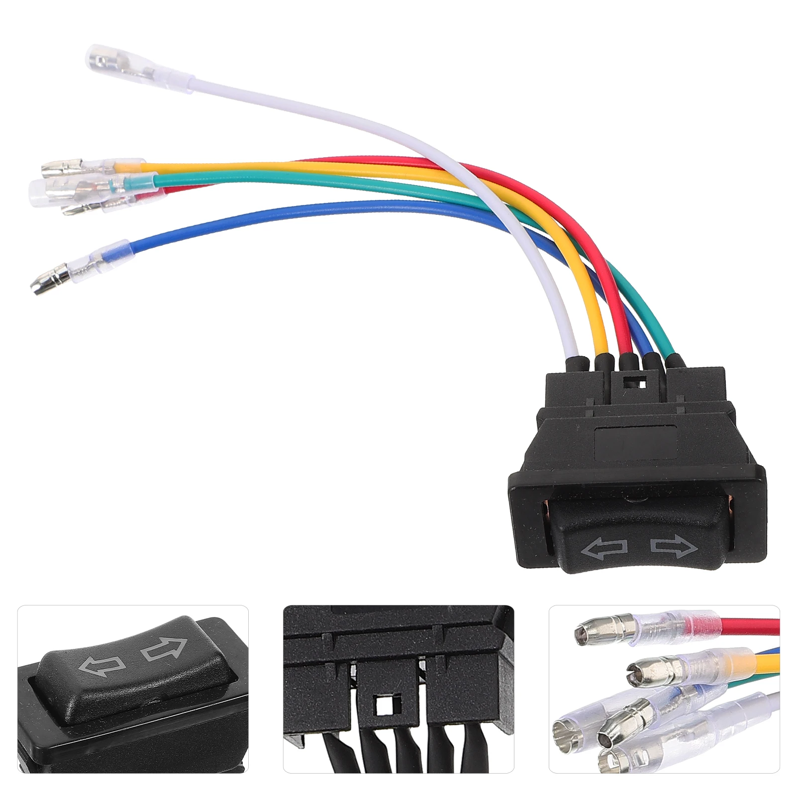 

Universal 20A 12V 24V Window Harness Replacement Wiring Durable Reliable For Vehicles Automotive Parts Car Supply