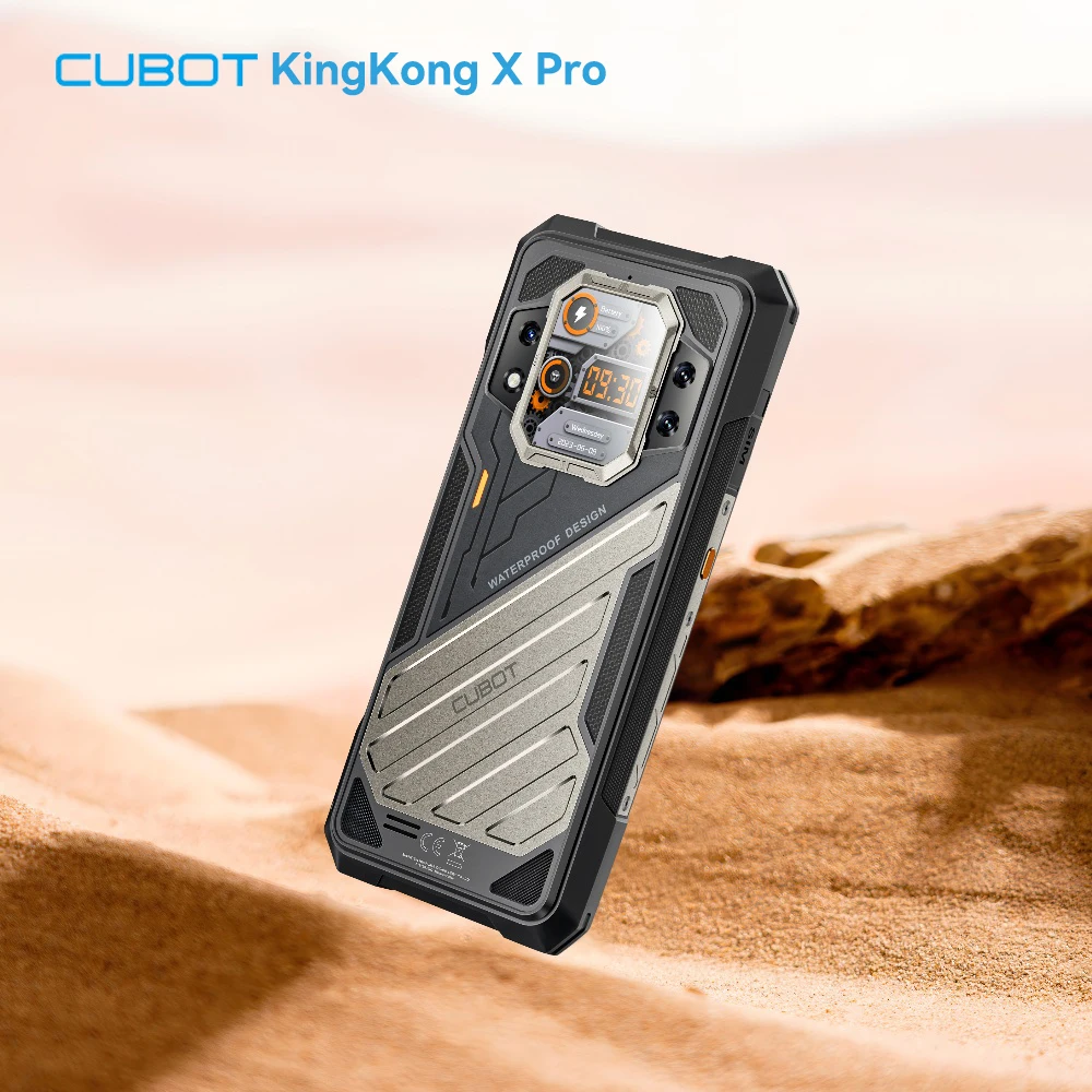 CUBOT KINGKONG X PRO Rugged 5G Smartphone MTK Dimensity 8200 144Hz 6.72