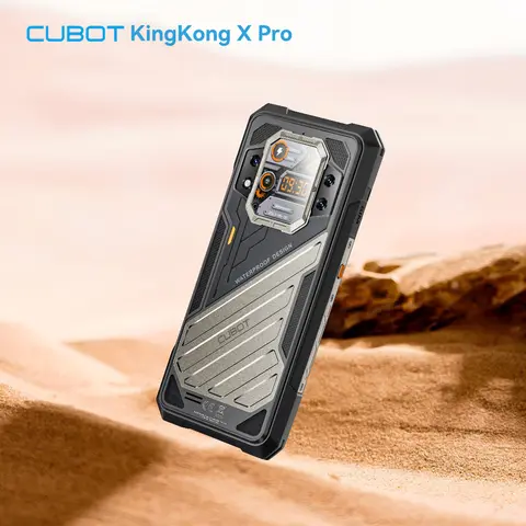 CUBOT KINGKONG X PRO 견고한 5G 스마트폰, MTK 디멘시티 8200, 144Hz, 6.72 인치 화면, 10200mAh, 24GB, 48GB RAM, 256GB ROM, 100MP 카메라 NFC