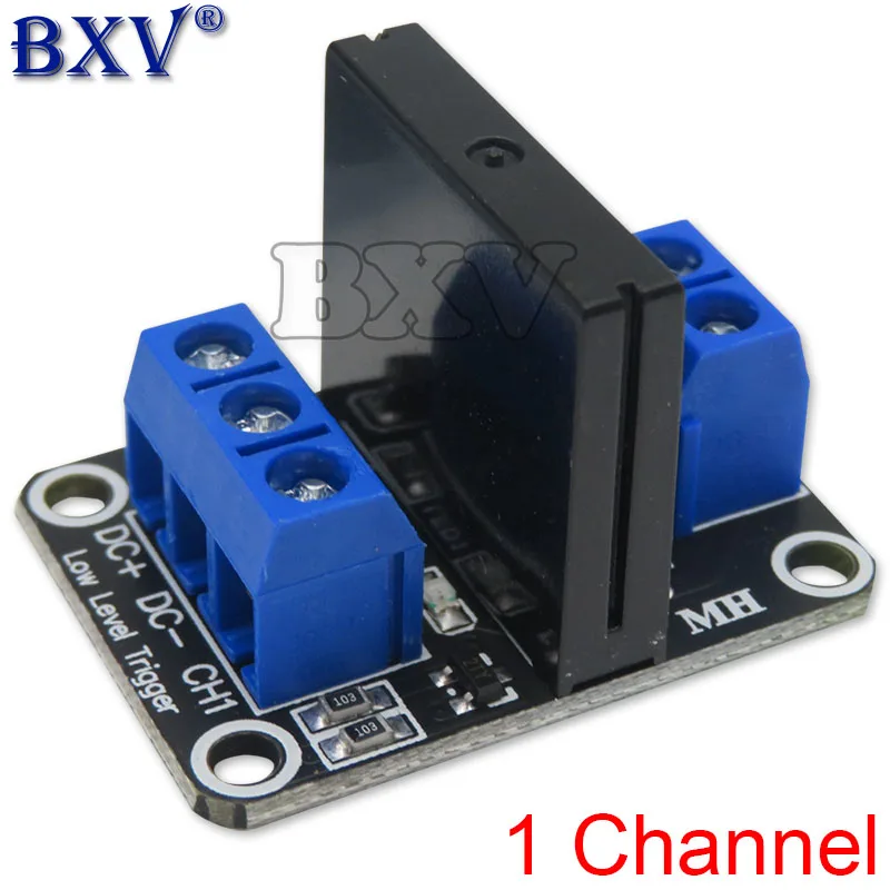 5V DC Relay Module 1/2/4/8 Channel Solid State Low Level G3MB-202P Relay SSR AVR DSP For Arduino Diy Kit