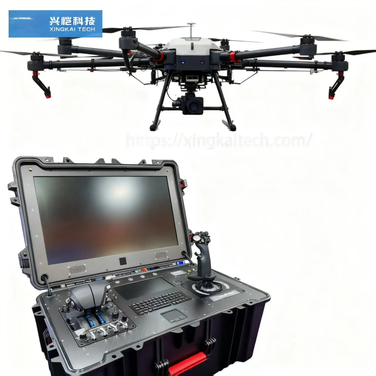 FPV Drone Ground Control Station Is Used to Control Drones And Payloads Suitable for RC Cars Flight Controller For Quadcopter