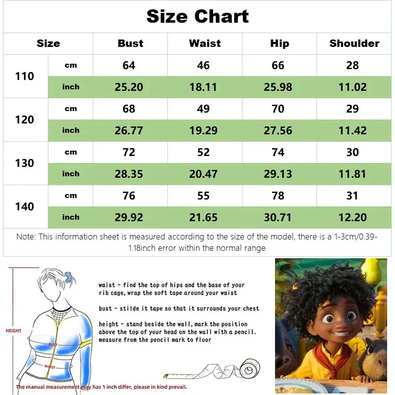 Movie Encanto Antonio Madrigal Cosplay Costume Baby Boys Child Tops Pants Ties Uniform Birthday Halloween Party Clothes for Kids