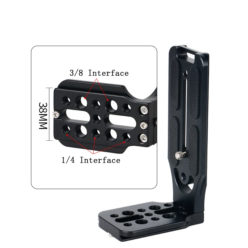 DSLR Camera Bracket Quick Release Plate Vertical Horizontal Switching Tripod Quick Release Plate For Canon Nikon Sony DJI Ronin