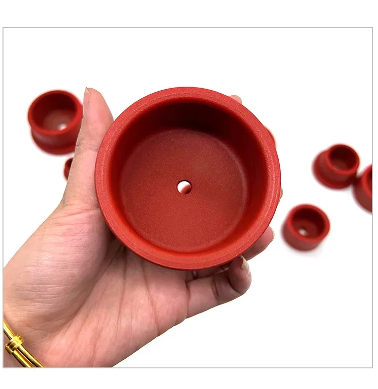 Suitable for hot melt anti-blocking die head 20-63mm thickened non-stick red big gold die head plastic