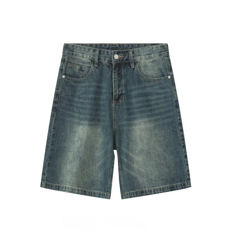 Men's Casual Denim Shorts S 58748 2026 Spring Season Other Material 100% Cross-Border Men's Fashion Short Pants