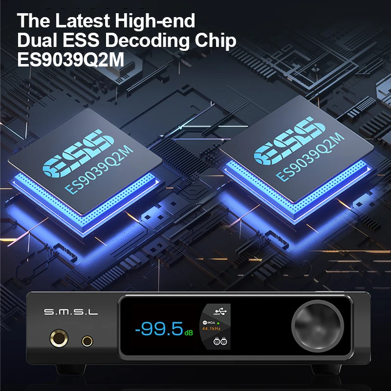 SMSL RAW-MDA1 DAC المزدوج ES9039Q2M الراقية فك MQA-CD MQA بلوتوث 5.1 6 قطعة OPA1612A DAC 4.4 /6.35 مللي متر سماعة جاك ل PS5