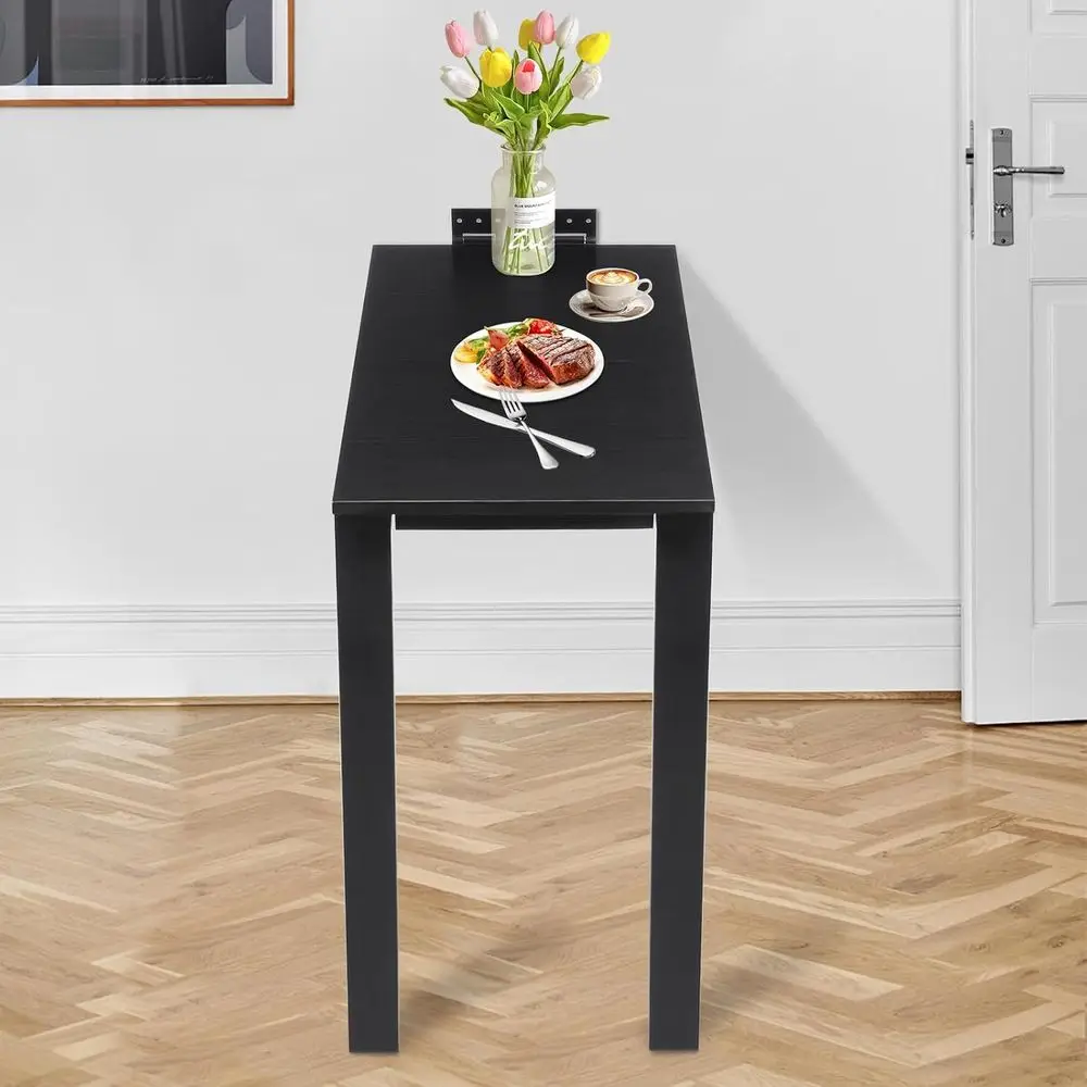 Wall Mounted olding Table, 29.5x15.7 in Small olding Dining Table with Sturdy Table Legs Wall Mounted oldable Desk or Kitchen La