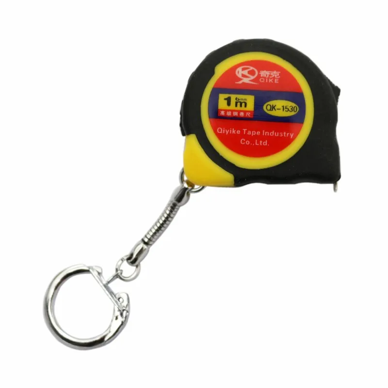 metro keychain Tape Measure Ruler Portable Pull Ruler Keychain Retractable Ruler Heart-shaped Tape Measure 1m