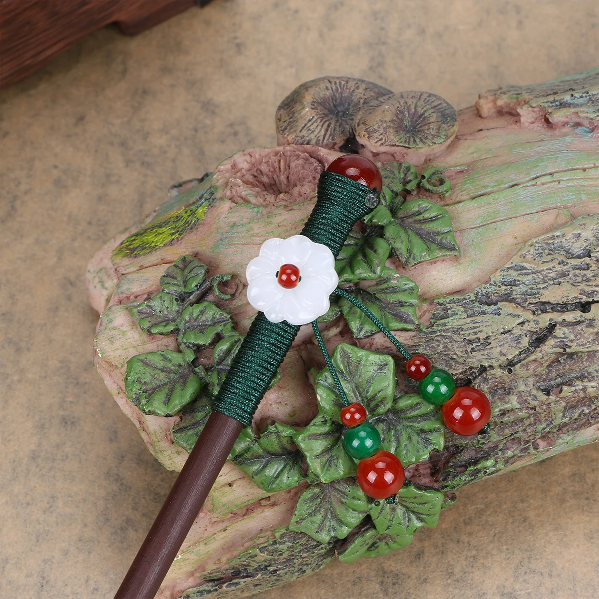 

Hair Accessories Wooden Hairpin Retro Decor Vintage Stick for Women Bamboo Miss