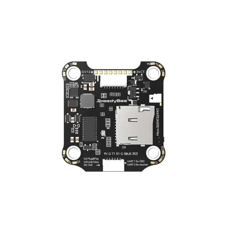 SpeedyBee F405 V4 30x30 Control de vuelo y SpeedyBee BLS 55A 30x30 4 en 1 ESC Stack para Control remoto FPV Racing Drone