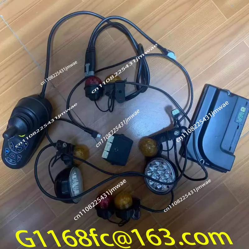Electric wheelchair controller UK PG VR2 VSI imported remote control with light handle joystick Daquan