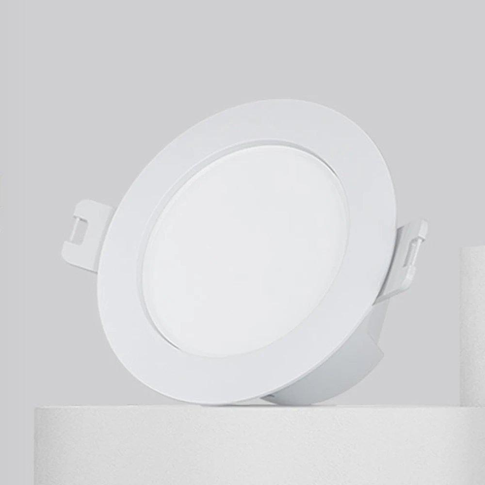 Xiaomi Mijia ไฟดาวน์ไลท์ LED อัจฉริยะ, รุ่นตาข่ายควบคุมด้วยรีโมทควบคุมด้วยเสียงอัจฉริยะสามารถปรับอุณหภูมิสีได้