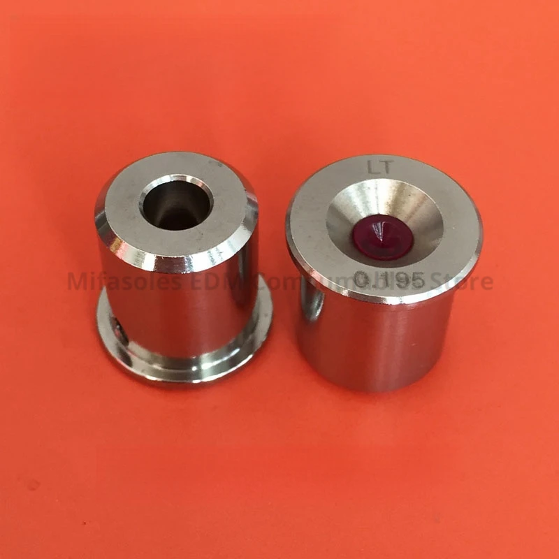 EDM Parts Wire Guider 0.192/0.195/0.215mm Ruby Guide for Beijing AGIE Medium Speed Wire Cutting Machines