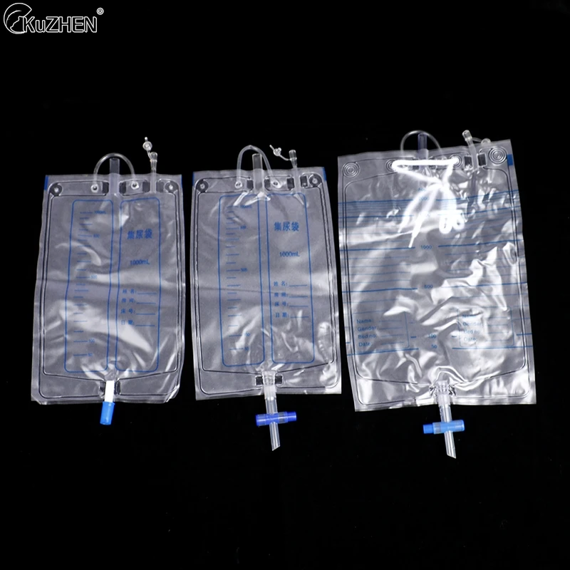 1000ML 2000ML Reusable medical health equipment Urine Bag catheter urinals for men Urine Collector Bag Urinal Pee Holder