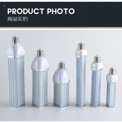 고휘도 에너지 절약 알루미늄 LED 전구, 옥수수 조명, 30W, 40W, 50W, 60W, 80W, 100W, B22, E26, E27, E39, E40, 110V, 220V