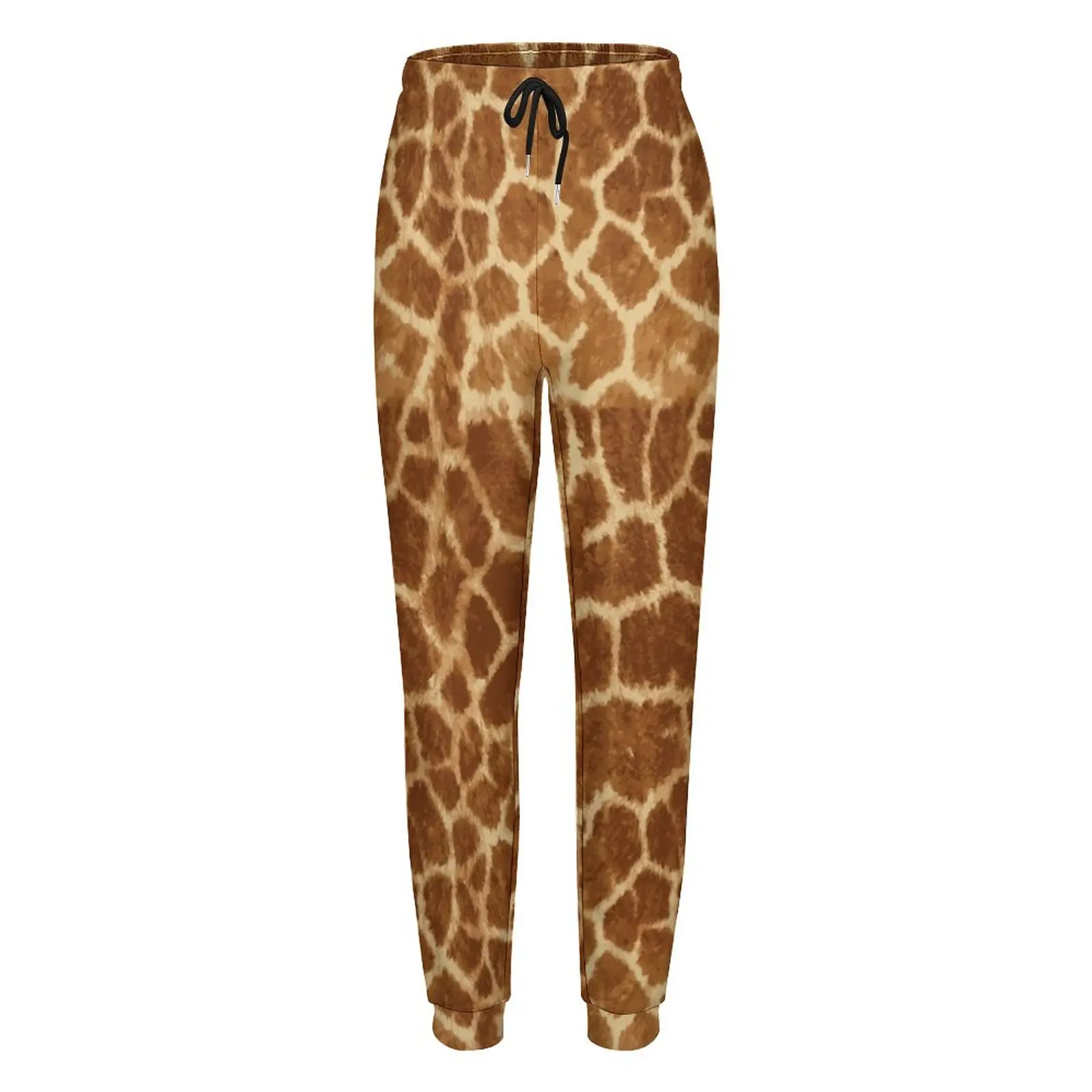 Giraffe Skin Print Baggy Pants Spring Animal Art Classic Sweatpants Female Y2K Graphic Trousers Big Size