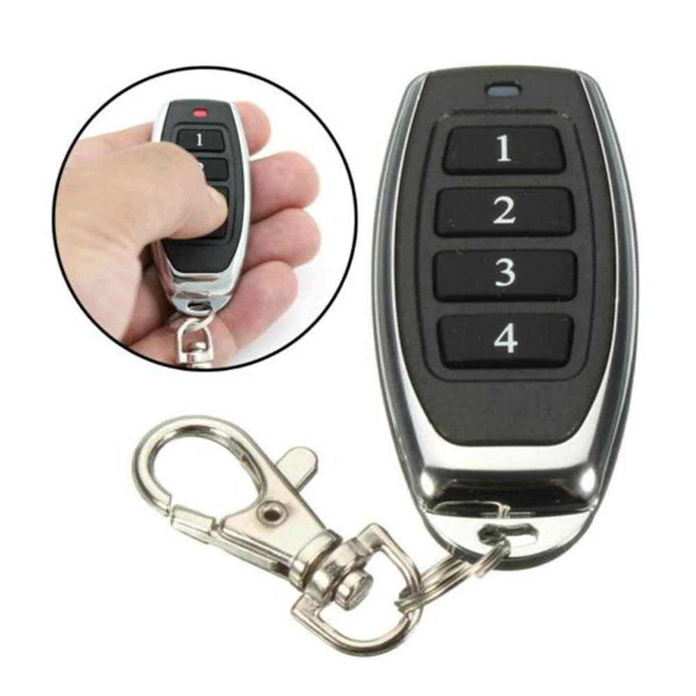 10pcs / set ATA PTX-5 Garage Télécommande 433.92MHZ Code Roulant Porte Ouvre-porte Avoir Batterie Porte-clés