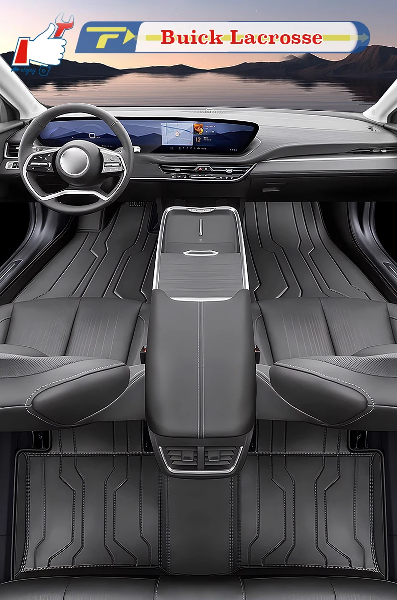 

Left-hand Drive Car Floor Mat For Buick Lacrosse 2023 Full-Surround Foot Mat Mat Floor Liner Floor Carpet Water-proof Mat