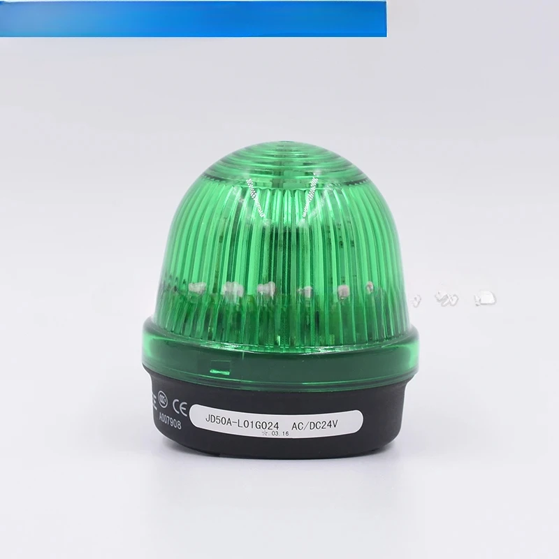 

New original Shanghai Tianyi alarm light JD50A-L01G024 green DC24V monochrome alarm light genuine