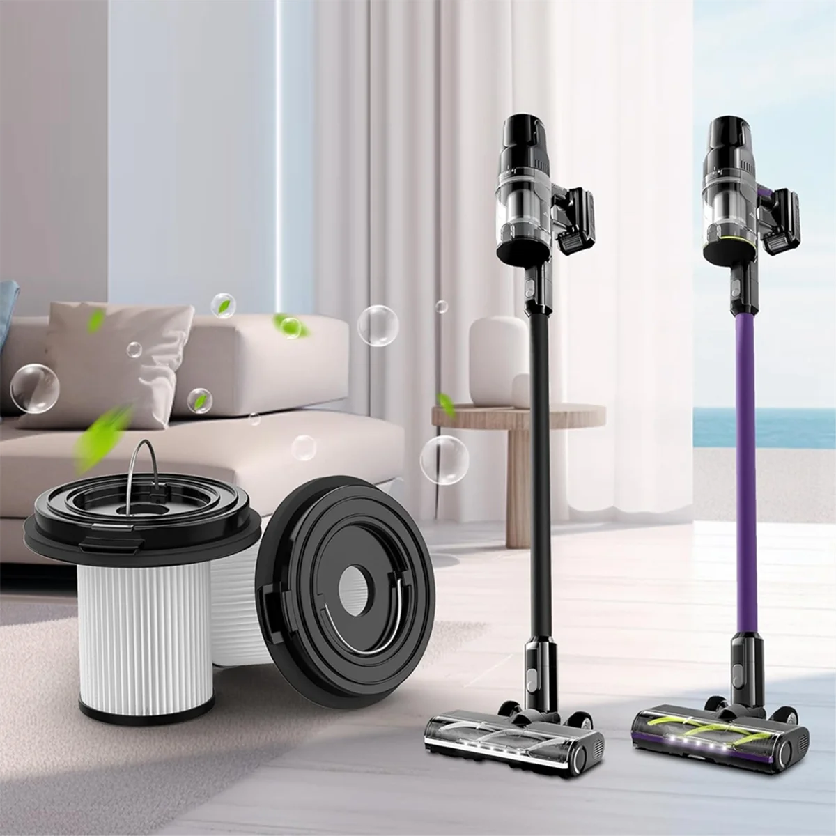 Сменный фильтр для беспроводного пылесоса Bissell CleanView XR 200 Вт/ CleanView XR Pet 300 Вт, замена 1638010 _A66K