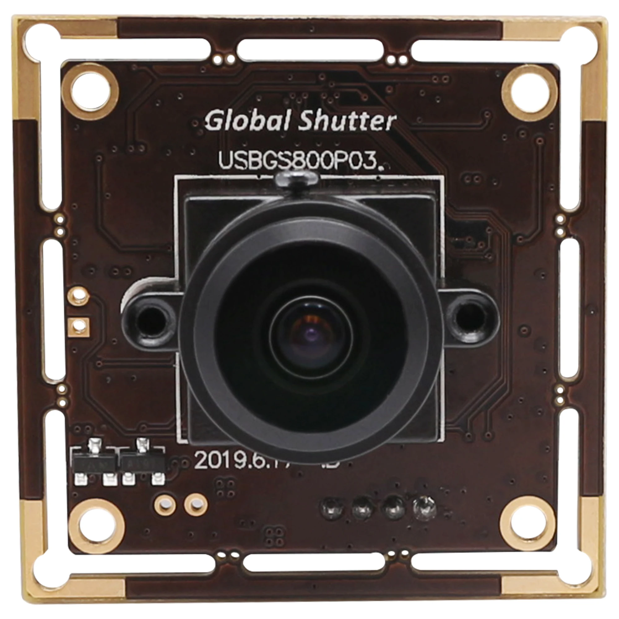 ELP 120fps Wide Angel Monochrome USB Camera Global Shutter 1280x800 OV9281 Sensor UVC HD Camera Module Capture High Speed