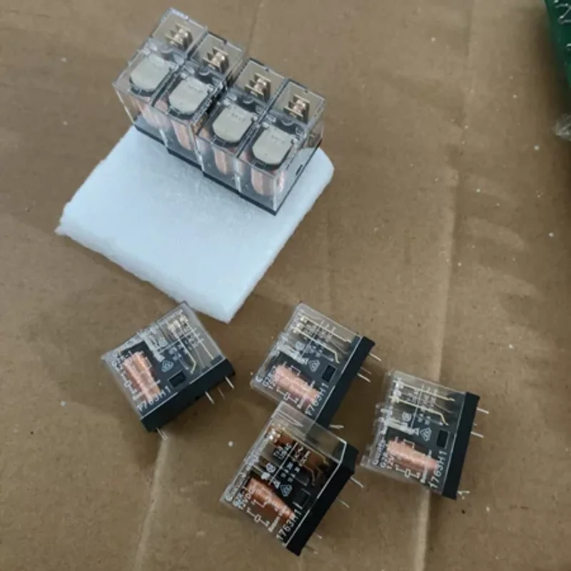 2 5 10 20 PCS PCB Power relay 5 8-pin G2R-1 2 1A 1-E -5VDC 12VDC 24VDC G2R-2-AC220 G2R-1A-E-24VDC G2R-2-5VDC rail base socket