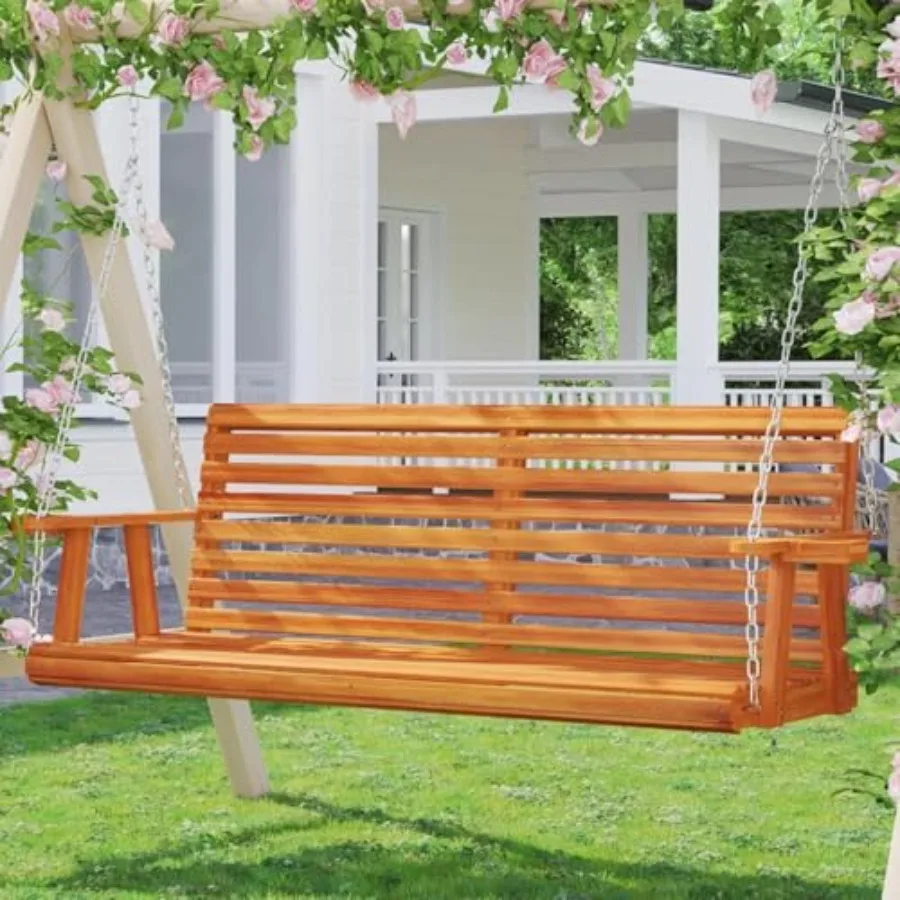 5.5FT Wooden Porch …