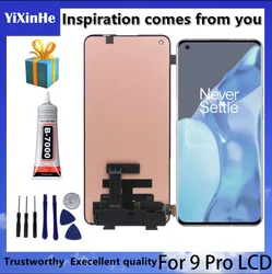 6.7 Tested TFT Display For Oneplus 9 Pro LCD Screen Touch Digitizer Assembly For 1+9 Pro LE2121 LE2125 LE2123 LE2120 LCD Display