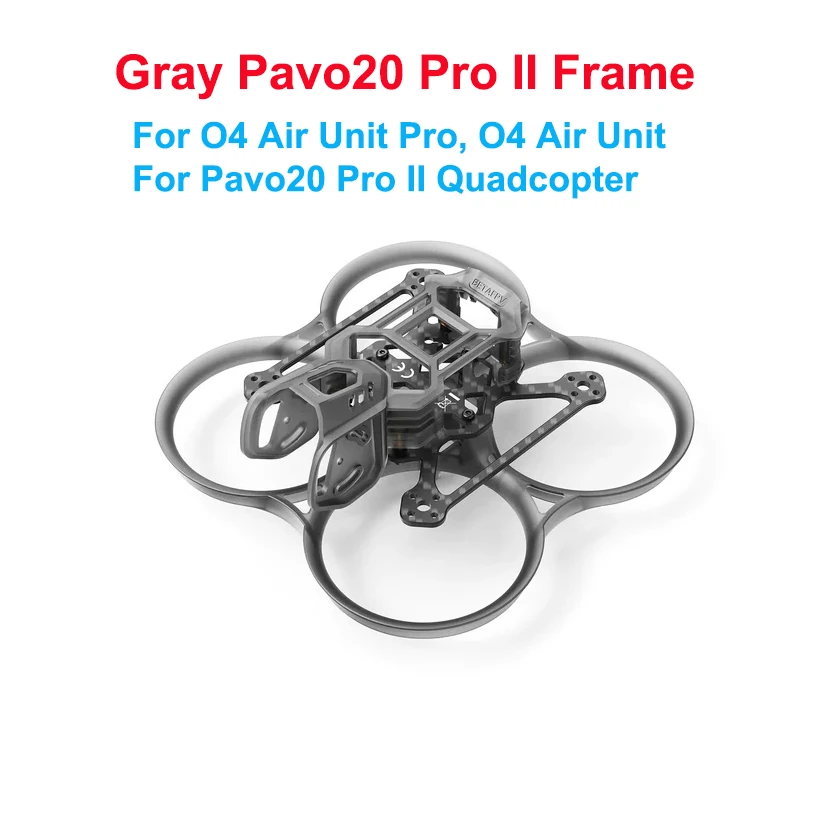 BETAFPV Pavo20 PRO Bürstenloser BWhoop-Rahmen mit HD-VTX-Halterung, 93,7 mm Radstand für Pavo 20 PRO O4 Drohne für 2,2″ O3 Cinewhoop – Detail 2