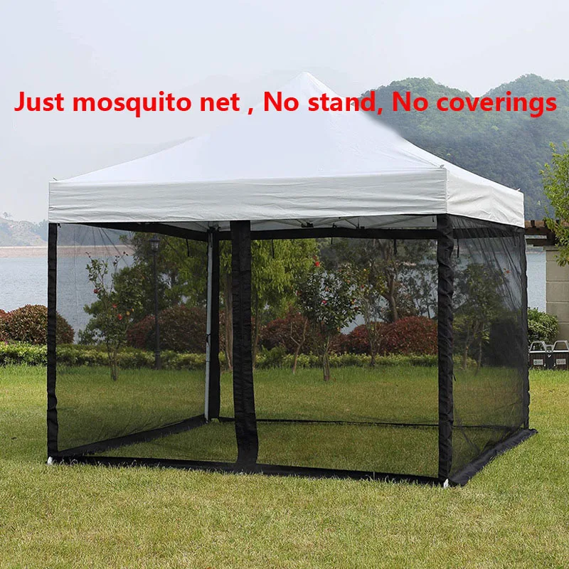 Garden Patio Umbrella Tent Outdoor Camping Net Mosquito Net Mesh Roman Umbrella Net Anti-insect No Stand No Awning Cloth