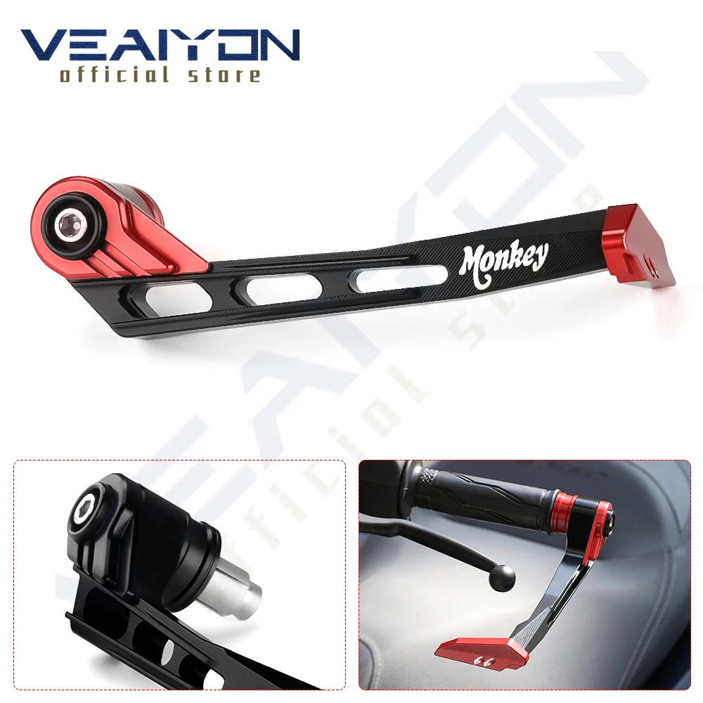 

For MONKEY 125 Monkey125 -2023 2024 2025 All Year Motorcycle Accessories Clutch Brake Handlebar Protector Guard Cover Universal