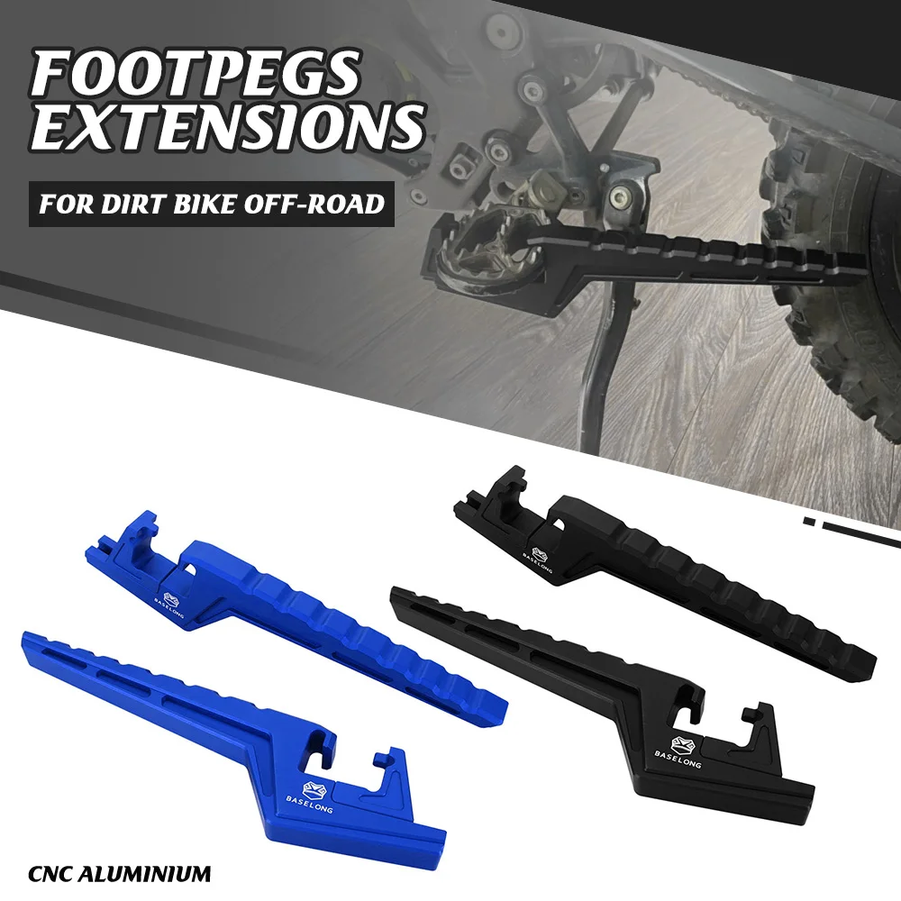 

For E-RIDE PRO S / SS Motocross Bike Dirt Bike Off-Road For VTB VENTUS ONE Passenger Foot Peg Extensions Extended Footpegs