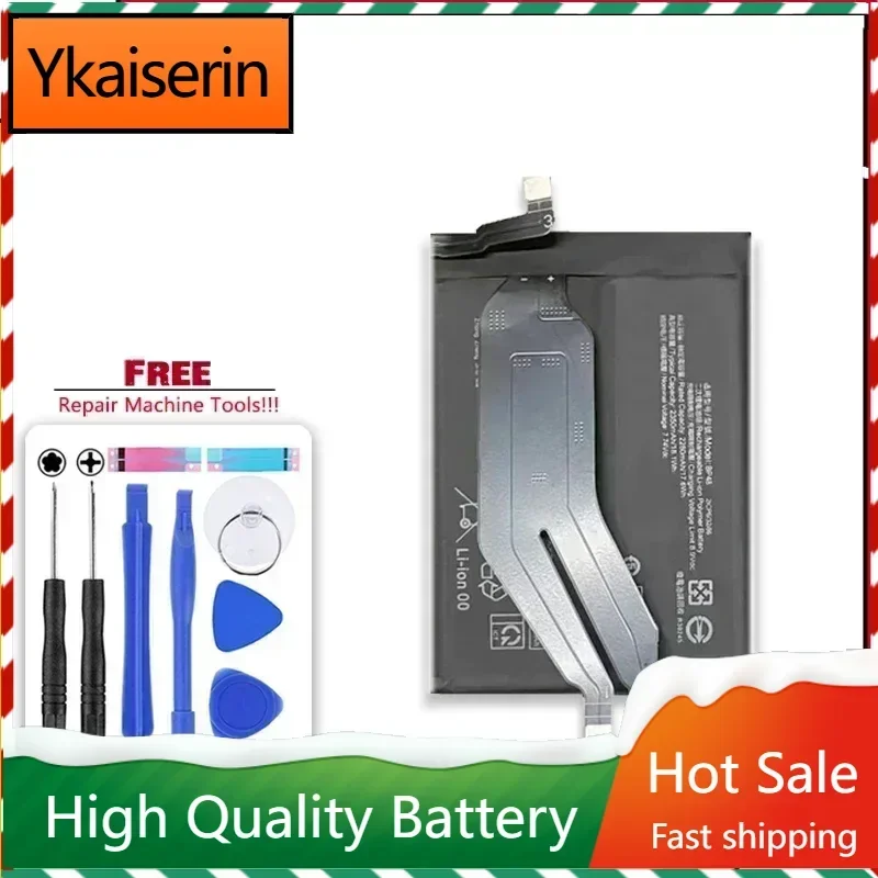 BP48 4700mAh Battery for Xiaomi Remi K50 Game Phone Replacement Batteries Bateria Fast Shipping Warranty + NO