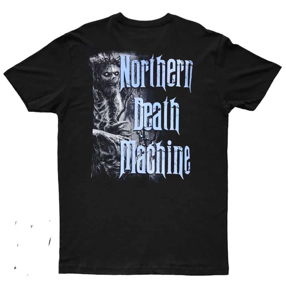 2025 Nova DESBONDÊNCIA - MÁQUINA DEATH NORTE impressa unissex moda de rua na moda manga curta algodão puro gola redonda