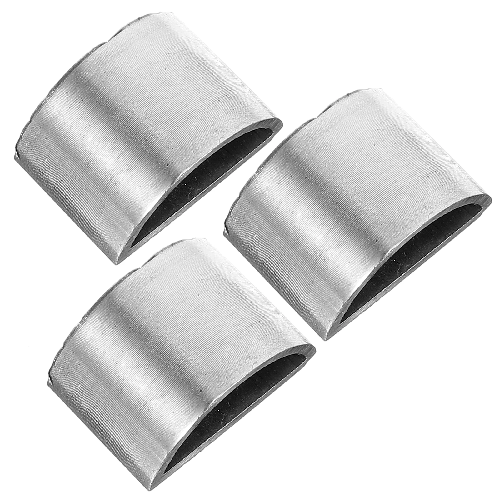 

3pcs Copper Ferrules For Cello Bow Repair Parts Diy Accessories Half Circle Bow Frog Ferrule Replacement Durable Cello