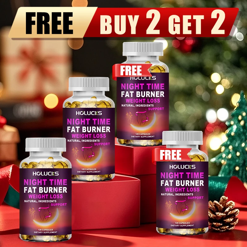 

Buy 2 Get 2 Free! Advanced Night Time Fat Burner Capsules, Support Boosts Metabolism & Suppresses, Promotes Restful Sleep, Vegan