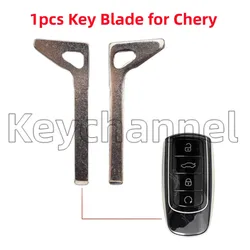 Key channel 1pcs Not schlüssel leer Auto Smart Key Blade Keyless Fob Remote Blade Remote Key für Chery Tiggo 8 plus Arrizo Plus