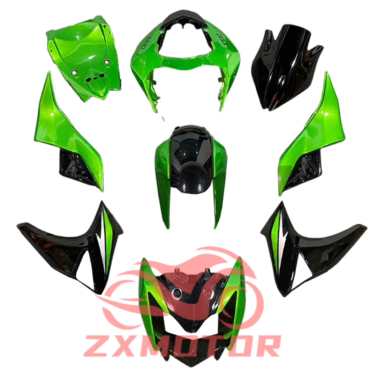 

Z1000 2007 2008 2009 Prime Обтекатели для KAWASAKI Z 1000 07 08 09 мотоциклетный комплект обтекателей на вторичном рынке