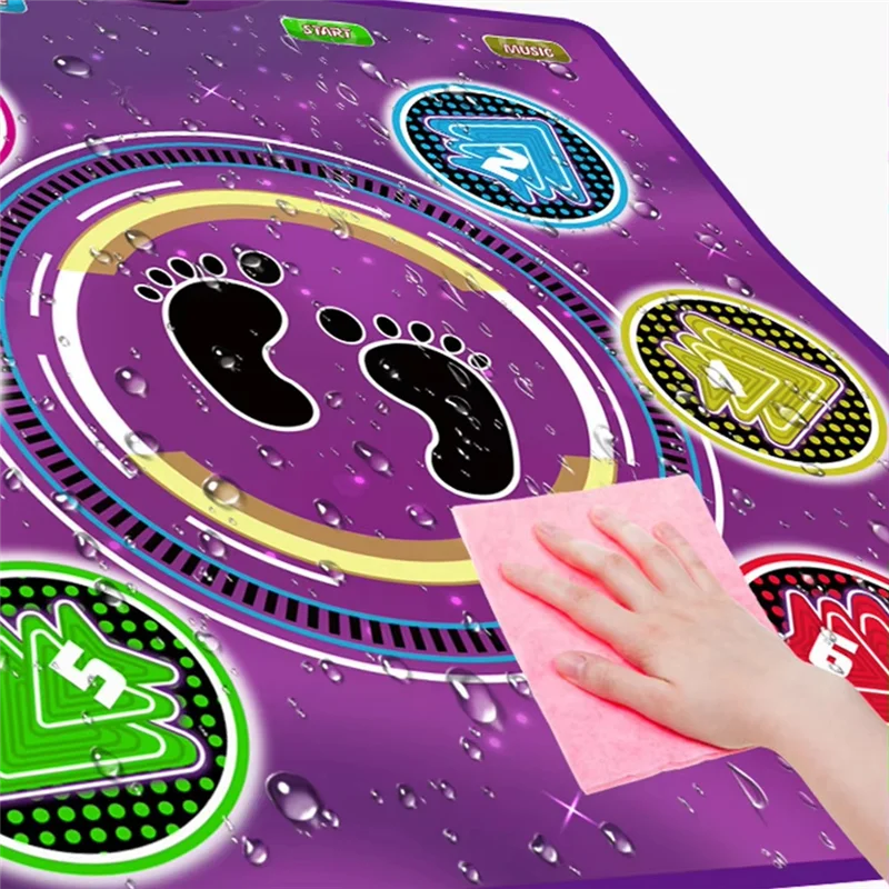 

Superior Quality-Multi-Functional Wireless Electronic Dance Mat For Family Fitness And Games For Kids And Adults