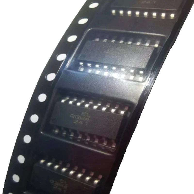 10 Pieces of Elq3H7 Elq3H4 Imported Smd Optocoupler Sop Four-Way Transistor, Brand New Original