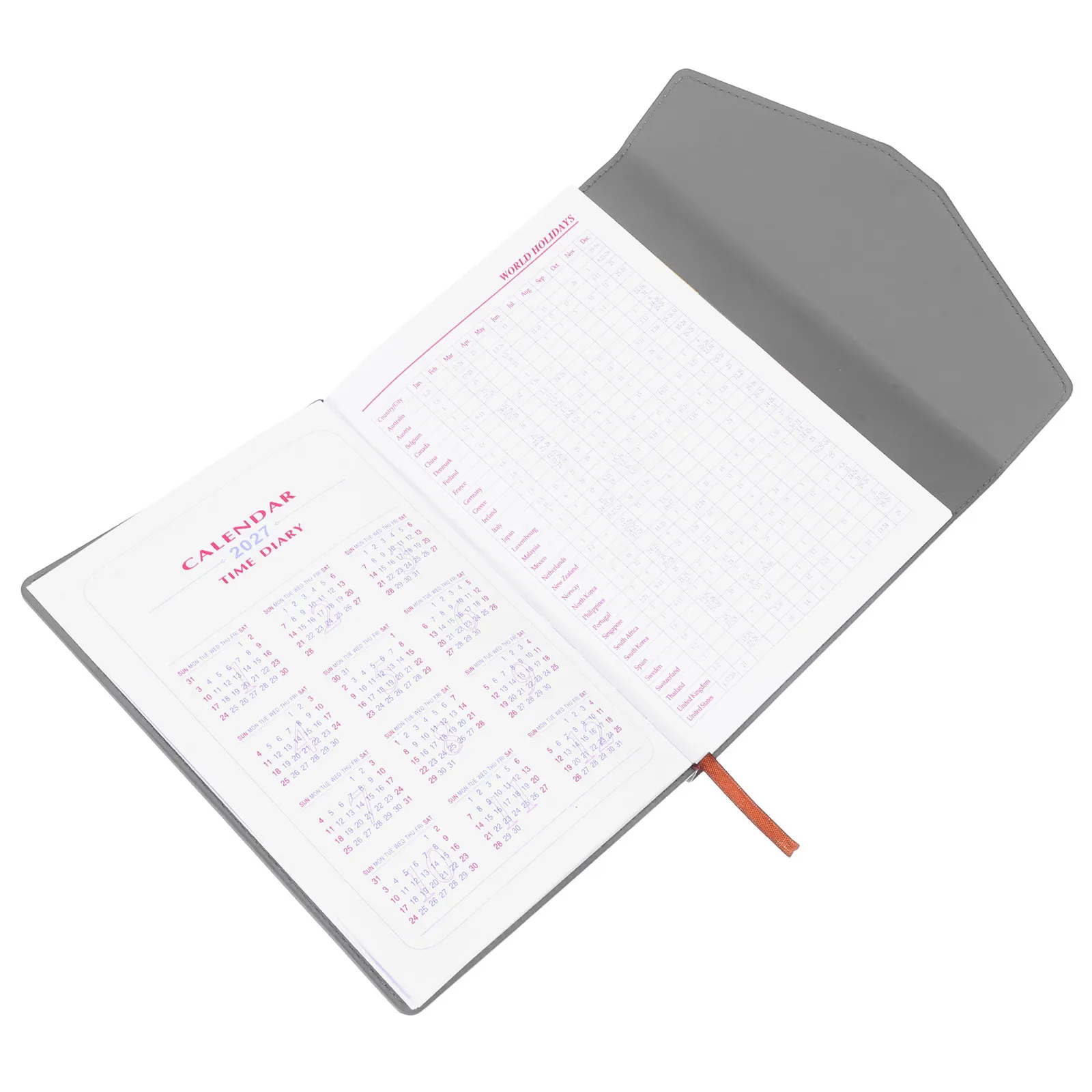 2026 Daily Planner Journal Yearly Organizer for Work Study Portable Appointment Schedule Calendar Notebook
