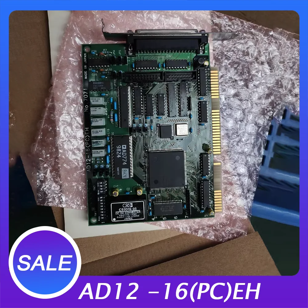 For CONTEC Data acquisition card AD12 -16(PC)EH NO.7071